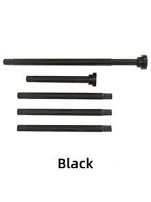 1 件可调节不锈钢窗帘杆，张力浴帘杆，可扩展窗帘杆，用于晾晒衣物，无需钻孔安装，适合卧室、浴室、阳台、衣柜、户外晾衣架浴室装饰 - 銀色 - 查看 18