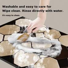 厨房餐具沥水垫 吸水速干咖啡沥水垫 餐垫 餐具沥水垫 餐具地毯 - 花色 - 查看 8