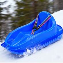 Winter Outdoor Sled 70*49cm - Random Color Sent. Skiing, Snow Safety Gliding Tool. - Multicolor - View 2