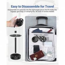 Black Toothbrush Holder Stand For Bathroom, Small Tooth Brush Holder Organizer Storage Caddy For , Modern Cute Vanity Countertop Accessories Decor For Farmhouse Dorm{Inchcolorinch:InchBlackinch} - 黑色 - 查看 7