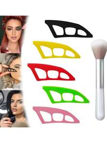 5pcs/Set Eye Makeup Tools, Eye Shadow Sealing Template, Eye Shadow Tools And Makeup Brushes, Eye Shadow Brush, Eye Makeup Tools, Beauty Tools, Eye Makeup Beauty Tools, Suitable For Beginners,Cheap,Stocking Stuffers,Makeup,Makeup Tools,Cheap Stuff,Gifts,Gifts For Women,Christmas Gifts
