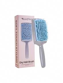 1pc Microfiber Bristles Comb With Nylon Bristles Absorbent Drying Hairbrush Absorbent Care Styling Tool For Wet Hair Salon - Multicolor - View 11