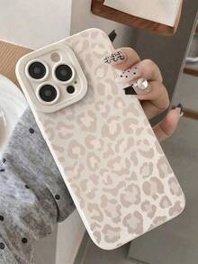 Cheetah,Leopard Print 1pc Fashionable Leopard Print Full Coverage Anti-Slip Soft Phone Case Compatible With IPhone 11, 12, XR, 13, 13 Pro, 13 Pro Max, 14, 14 Pro, 14 Pro Max, 15, 15 Pro, 15 Plus, 15 Pro Max, 16, 16 Pro, 16 Plus, 16 Pro Max, 17 Air, 17 Pro, 17 Pro Max - Multicolor - View 2