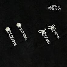 2/4个可调节袖口夹、纽扣夹、腿夹、袖口固定器，无需缝纫，可拆卸且耐用，适用于T恤、牛仔裤、衬衫、围巾、时尚服装纽扣、服装夹、围巾夹 - 彩色 - 查看 22