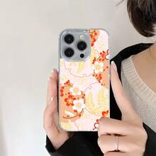 Funda Magnética Transparente para Teléfono Compatible con Apple  Serie 11/12/13/14/15/16/17 Protectora a Prueba de Golpes Resistente a Arañazos Patrón Duradero - Colores mixtos - Ver 7