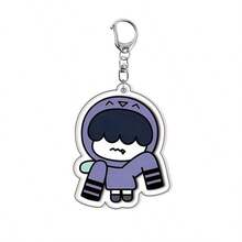 TXT K-Pop Boy Band Cartoon Acrylic Keychain, Cute Pendant Decoration For Backpack, Shoulder Bag, Crossbody Bag, Fans Merchandise, Gift - Multicolor - View 8