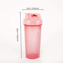 Marked Plastic Sports Water Bottle, Portable Tumbler