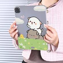 Cute Cartoon Animal Case For IPad - Shockproof TPU Protective Cover For IPad Air, Pro, Mini (10.2", 10.5", 11") - Lightweight & Flexible With Adorable Cat & Dog Design, IPad Protective Case| Charming Tech Accessory| Lightweight Case, Cute Case For IPad - iPad mini 6 - Xem 2
