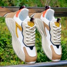 BHZPE 轻便透气网面男士跑步鞋，减震耐穿的步行运动鞋，休闲慢跑运动鞋，适合户外休闲活动