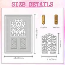 Charm Accessory For Bogg Bags And  Totes, Inserts Decorative Accessories For Similar Beach Bag - Thiệp chúc mừng 3D Door Hollow_ - Xem 3