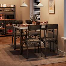 Dining Table & Chair Sets - Cement Dust - View 2