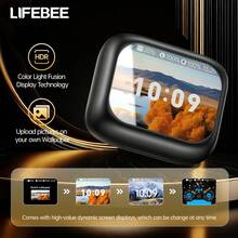 LIFEBEE Wireless Earbuds With Multi-Function Display Screen, Bluetooth Headphones To Check Time/Battery Level Of Earbuds & Charging Case, Customizable Wallpaper - one-size - View 13