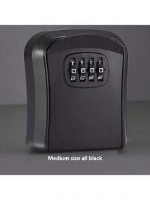 Hộp khóa, Hộp khóa chìa khóa lớn có khóa kết hợp có thể thiết lập lại, Hộp khóa treo tường di động, Hộp an ninh cho ngoài trời, nhà, chìa khóa cửa văn phòng, đồ trang trí Giáng sinh, quà tặng Giáng sinh - Nhiều màu - Xem 5