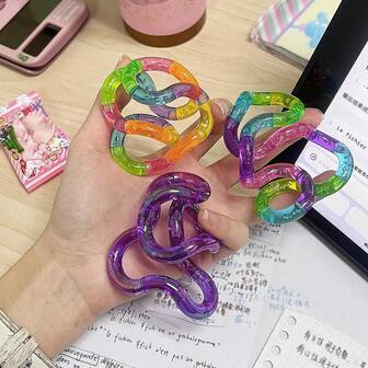 1 pieza Juguetes Fidget - Paquete Fidget Twisty para Adultos - Juguete Fidget para Adultos - Regalo para Adultos Recuerdos de Fiesta Juguetes de Alivio del Estrés Regalos de Fiesta, Regalos de Cumpleaños, Juguetes de Alivio del Estrés, Juguetes de Fiesta, Regalos de Año Nuevo