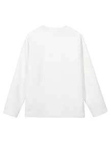 1pc Men's V-Neck Ribbed Knit Sweater Long Sleeve T-Shirt, Knitted Fabric, Casual Style, Elegant Old Money Vibe, Textured Fabric With Comfortable Drape, Pill-Resistant And Non-Deforming, Minimalist Design With Hidden Details - White - View 9