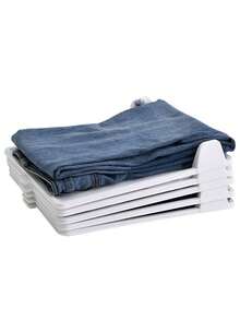 1pc Stacking Clothes Storage Artifact Slouchy Stacking Board Sweater Folding Board T-Shirt Shirt Sorting Pajama Cabinet Classification - Multicolor - View 6