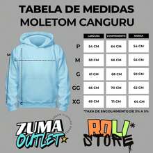 Blusa Moletom Fusca Beetle Customizado - Preto - Visão 7
