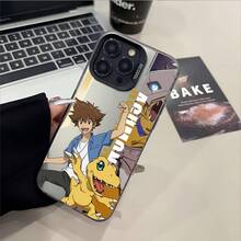 Funda de Teléfono  Monstruo Digital para 16, 15, 14, 13, 12, 11 Pro, X, XR, XS, 8, Plus - Cubierta Trasera Mate Antigolpes17  17promax - Negro - Ver 3