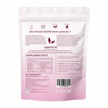 ESUNM Dream Gummies - 5MG Melatonin, Magnesium Glycinate, L-Theanine For Sleep Support - 60 Gummies Healthcare Dietary Fitness Supplement Edible, For Women, For Men, Free Shipping - 草莓 - 查看 6