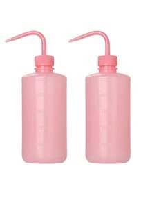 1-2 件 8.45/16.9 盎司塑料挤压瓶 - 冲洗瓶浇水工具、植物和花卉多肉植物浇水瓶（带塑料弯嘴）、盆栽植物尖嘴浇水瓶、纹身清洁瓶