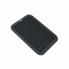 1pc Trivet Set, Includes Silicone Trivet Mat, Heat Resistant Countertop Pad, Silicone Pot Holder, Kitchen Hot Pad, Silicone Drain Mat, Large Wave Pattern Induction Cooktop Protector, Coasters, Placemats - Multicolor - View 11