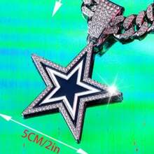 Women Pendant Necklaces - 金色藍白項鍊 - 查看 7