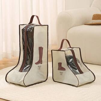 Stor kapacitet genomskinlig vattentät skopåse, bärbar skopåse för resor