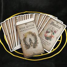 Wise Witch Oracle Cards , Very Suitable For Social Gatherings, Board Games, Entertainment And Holiday Gifts, Divination Tools |   Mysterious Illustrations |   Paper Craft Cards, Birthday, Thanksgiving, Halloween Christmas Gifts, Fortune Telling Cards - 智慧女巫神諭卡 - 查看 11