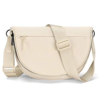 休闲旅行风多色半月形包 | 男女通用，户外适用 | 透气、防水、耐磨、防盗、可扩展 | 20升以下便携轻巧包 | 户外运动及日常休闲运动收纳包