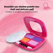 3岁以上女孩过家家化妆套装，带收纳袋 - 儿童化妆包套装及手提包，内含过家家化妆工具 - 玩具化妆套装，完美的圣诞节/生日/新年/节日礼物 - 彩色 - 查看 4