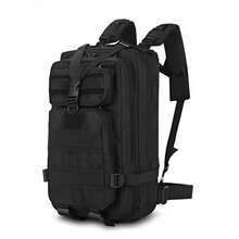 Waterproof Tactical Military Assault Backpack For Men And Women, Durable And Durable. - màu đen - Xem 1