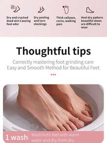 Rechargeable Electric Foot Grinder, Electric Foot Grinder, Four Replaceable Grinding Heads, Portable And Easy To Use, USB Charging, Suitable For Dry And Cracked Soles, Ideal Gift For Parents - Multicolor - View 10