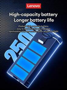 Lenovo Wing Toy Drone Advanced Version, Suitable For Beginners, 4.5" HD Camera, Remote Control, Long Battery Life, 360° Obstacle Avoidance, Wind Resistant, Stable Flight, Great Gift - Black - View 8