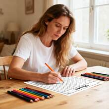 Circle Letters Word Hunt Book - Large Print Edition With Answers | Boost Logic & Memory With 36 Fun Brain Games For Elderly, Adults, Teens, Kids 3+ | Double-Sided Thick Paper, Black Spiral-Bound | Perfect Gift For Christmas, Halloween & Holidays