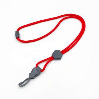 户外露营多功能战术挂绳彩色重型徽章圆形手机挂绳可拆卸证件套