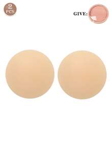 2/4/6pcs Reusable Silicone Nipple Covers, Strapless Invisible Self-Adhesive Breast Petals, Convenient Gift Box, Women Lingerie Accessories To Prevent Nipple Protrusion - Multicolor - View 15