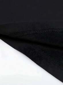 Camiseta Navideña Divertida con Eslogan "Querido Santa, he sido bueno todo el año" y Diseño de Bastones de Caramelo - Camiseta Casual de Cuello Redondo Humorística para Adultos, Atuendo Divertido para Fiesta de Navidad, Ropa Navideña Novedosa para Hombres y Mujeres, Ajuste para Todas las Estaciones (con Rojo y Gris) - Negro - Ver 5