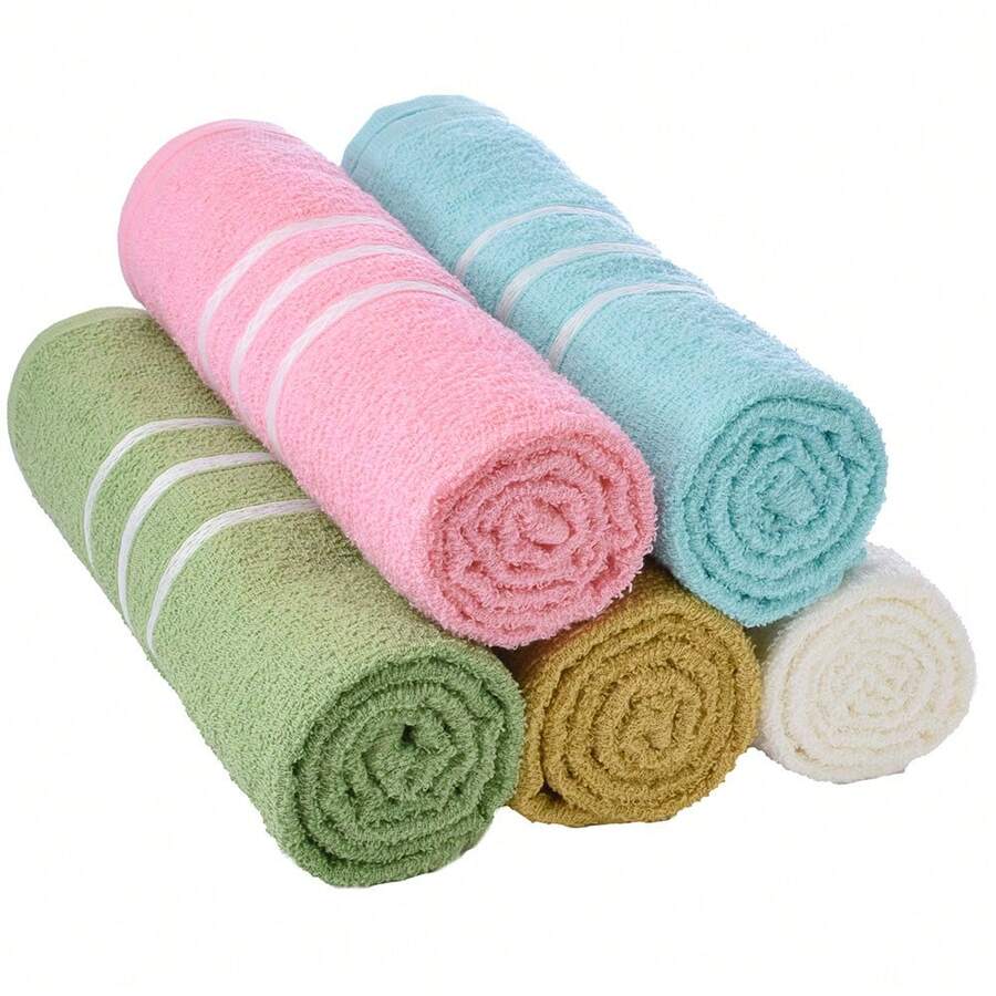 Kit 4 Toalhas de Banho Linha Renisa Plus Dia a Dia Cores Sortidas - Sortida - Visão 1