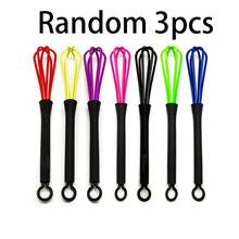 1/3/5/10pcs Manual Egg Beater, Multi-Function Plastic Egg Whisk, Kitchen Egg Mixer, Hand-Held Egg Whisk, Suitable For Cake Baking And Cooking