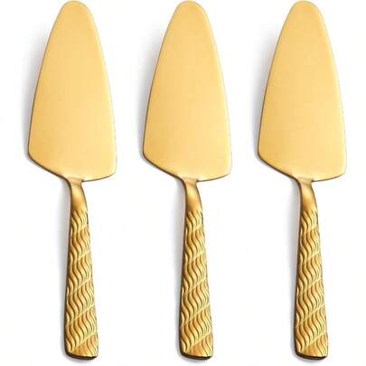 Gold Cake Server 9.…