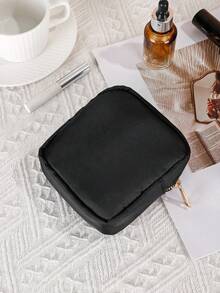 1 件个性化图像定制迷你可爱休闲便携式迷你包小众耳机零钱包轻质尼龙多功能拉链化妆包礼品，波西米亚风 - 彩色 - 查看 7