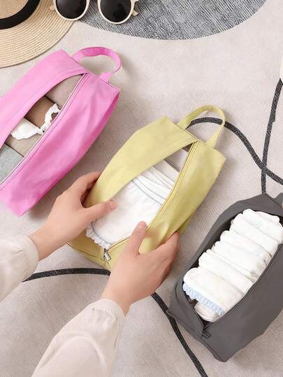 Waterproof Baby Diaper Storage Bag Portable Diaper Organizer, Infant Diaper Storage Bag, Portable Baby Diaper Organizer Bag For Diapers/Wipes, Baby ClothesDiapers, Wet Wipes, Outdoorsbaby Shower Family Decorations Gifts