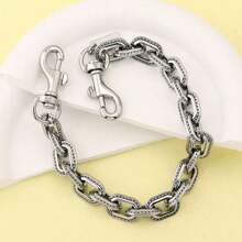 Fashion Metal One Shoulder Bag Chain Pendant Strap Bag Pendant Women's Small Square Crossbody Bag Pendant - 彩色 - 查看 6