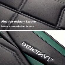 2 PACK Leather Seat Cover Universal Fit Front Seat Covers Waterproof Breathable Seat Covers Car Protector For Most Sedans SUV Pick-Up Truck (Black&Red) - 紅色 - 查看 6