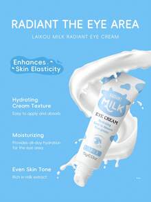 1 Set Moisturizing LAIKOU Milk Glowing Skincare Set ,Milk Radiant Eye Cream 15g & Milk Skin-Softening Serum 17ml& Milk Moisturizing Cream 25g,For Women, Mom, Wife, Sister, Teen, Girl Friend For Travel, Camping, Hiking, Climbing, Outdoor