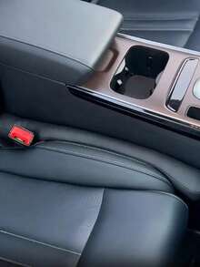 Car Seat Gap Filler Universal For Cars SUV Truck Fit Organizer Gap Blocker With Cell Phone And Lip Balm Organizer Fills The Gap Between The Seat And Console To Stop Items From Falling - Multicolor - View 3