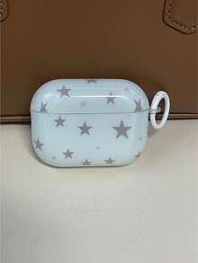 星星韩式别致星空图案 4 款保护壳适用于 Apple Pro 2 无线蓝牙耳机，兼容 3 1/2 全新设计