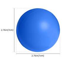 Pelota de agarre de 7 cm, pelota de entrenamiento de fuerza de mano - Herramienta de ejercicio de dedos, pelota de apretón duradera, para mejorar la fuerza de la mano y aliviar el estrés, entrenador de fuerza de agarre, entrenamiento de fuerza de dedos, entrenamiento de fuerza, pelota de alivio de estrés - Multicolor - Ver 3