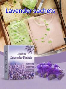 Lavender Fragrance Sachet, Natural Fresh Long-Lasting Floral Scent For Wardrobe, Shoe Cabinet, Home, Portable Fragrance Bag - Multicolor - View 9