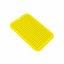 1pc Trivet Set, Includes Silicone Trivet Mat, Heat Resistant Countertop Pad, Silicone Pot Holder, Kitchen Hot Pad, Silicone Drain Mat, Large Wave Pattern Induction Cooktop Protector, Coasters, Placemats - Multicolor - View 10